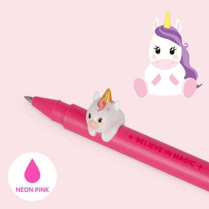 Gelstift mit Deko-Tierchen Unicorn „Believe in magic“ - Lovely Friends