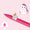 Legami Gelstift Lovely Friends Unicorn NeonrosaLegami Gelstift Lovely Friends Unicorn Neonrosa