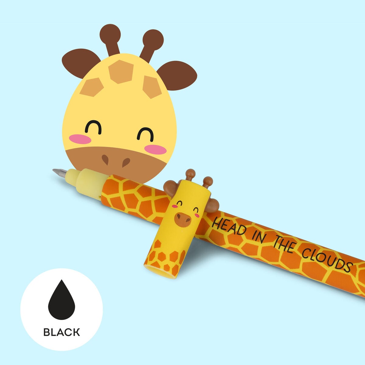 "Head In The Clouds" Giraffe Erasable Gel Pen - Erasable Pen
