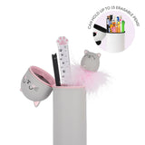 Kitty "Be Curious" 2-in-1 Silicone Pencil Case