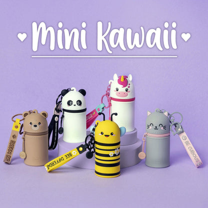 Münztasche mit Schlüsselanhänger Kitty - Mini Kawaii