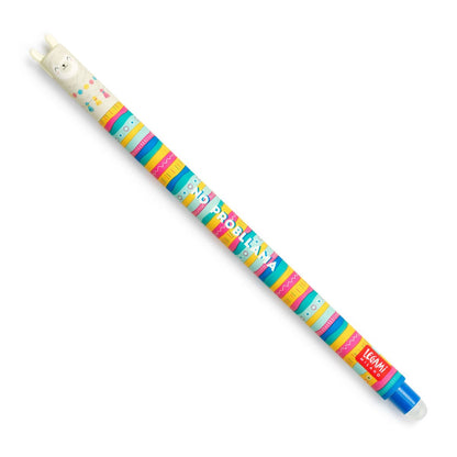 "No Probllama" Llama Erasable Gel Pen - Erasable Pen