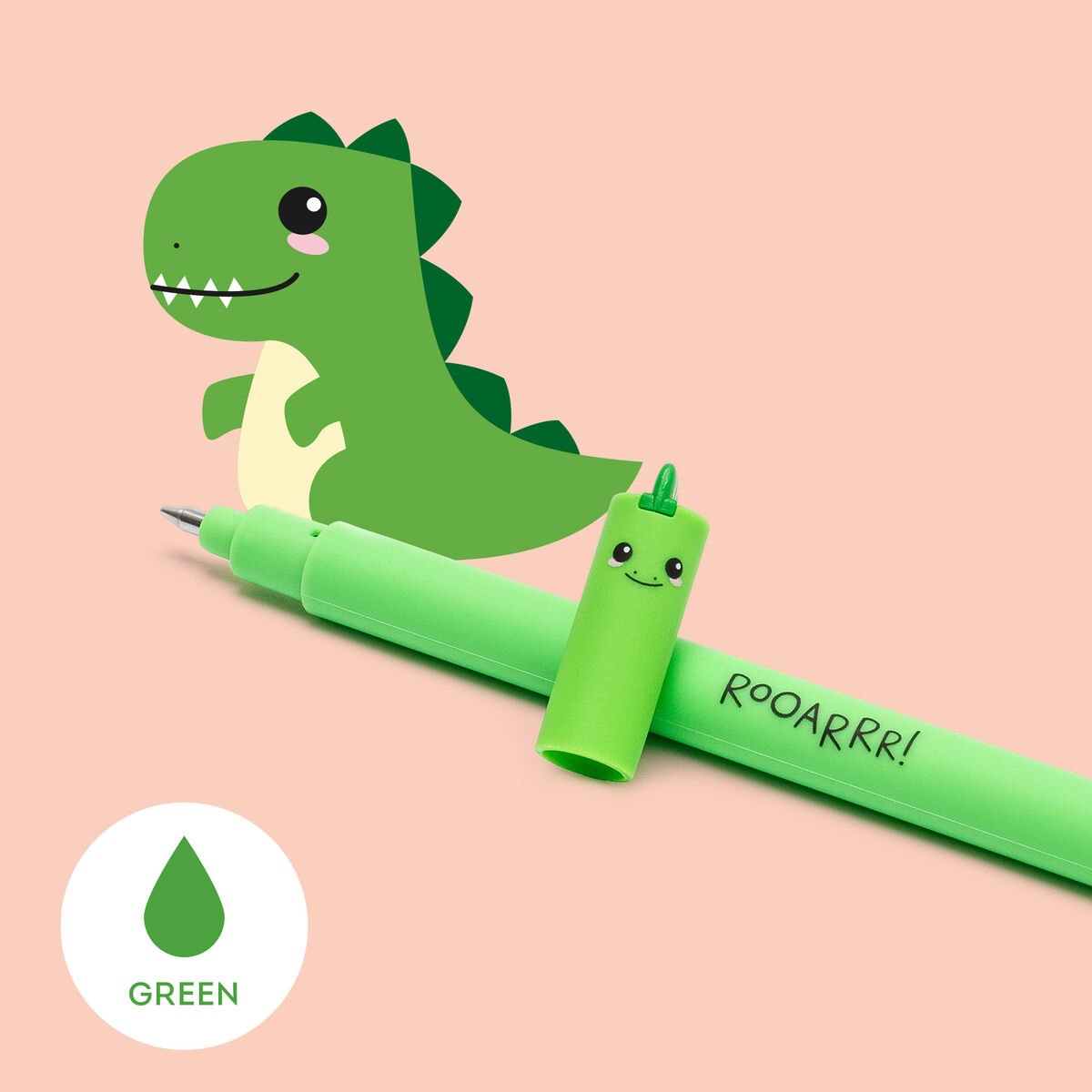 "Rooarrr!" Dino Erasable Gel Pen - Erasable Pen