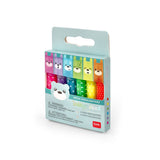 Set of 6 Mini Highlighters - Teddy's Mood