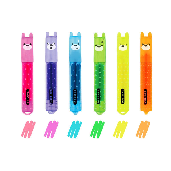 Legami Teddy's Mood Highlighter Set