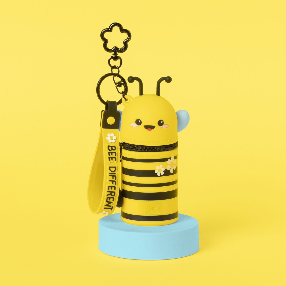 Münztasche mit Schlüsselanhänger Bee - Mini Kawaii