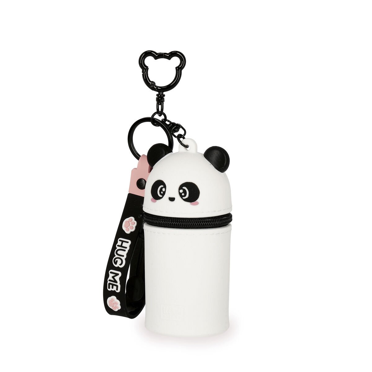 Portamonete con Portachiavi Panda - Mini Kawaii