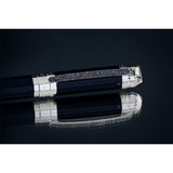 Maybach Füller mit 100 Diamanten, 18Kt, Blue