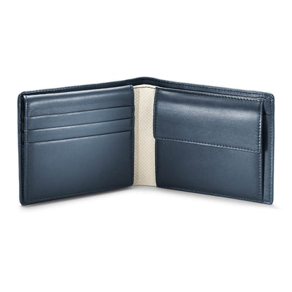 Maybach Geldbörse The Treasurer III mit Münzfach, Blue