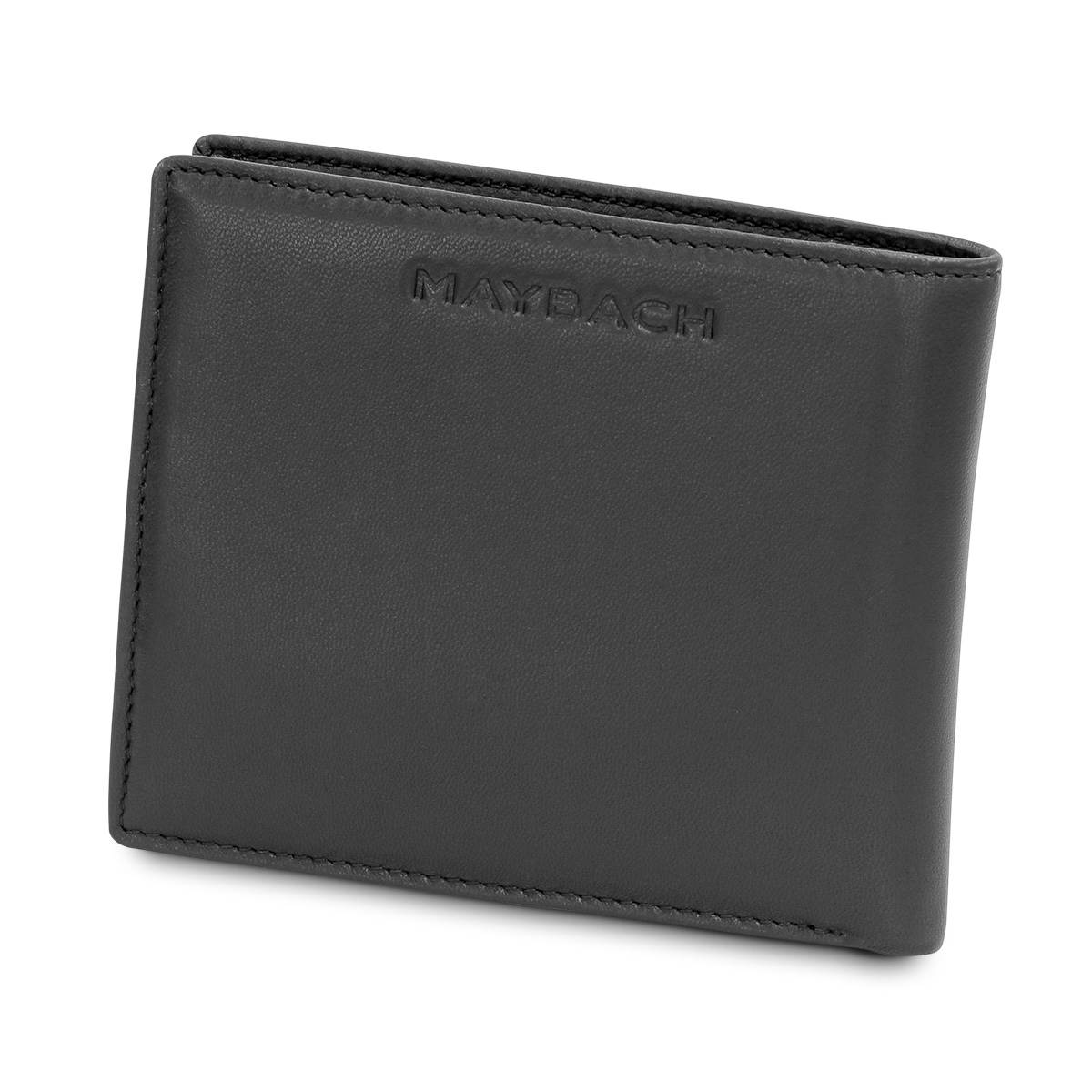 Maybach Geldbörse The Treasurer VII ohne Münzfach, Black