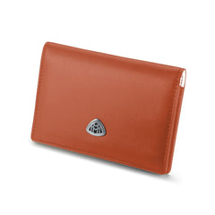 Maybach Kreditkartenetui The Fellowship II Lamm-Nappa Leder, Orange
