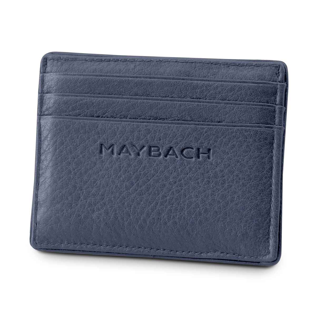 Maybach Kreditkartenetui The Realm II Flat, 5 Kartenslots, Blue