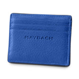 Maybach Kreditkartenetui The Realm II Flat, 5 Kartenslots, Cobalt blue