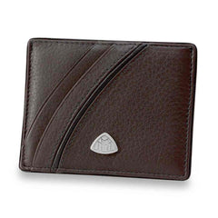 Maybach Kreditkartenetui The Realm II Flat, 5 Kartenslots, Espressobrown