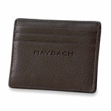 Maybach Kreditkartenetui The Realm II Flat, 5 Kartenslots, Espressobrown