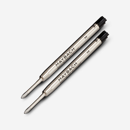 Maybach Kugelschreibermine 2er Pack, Midnight Black
