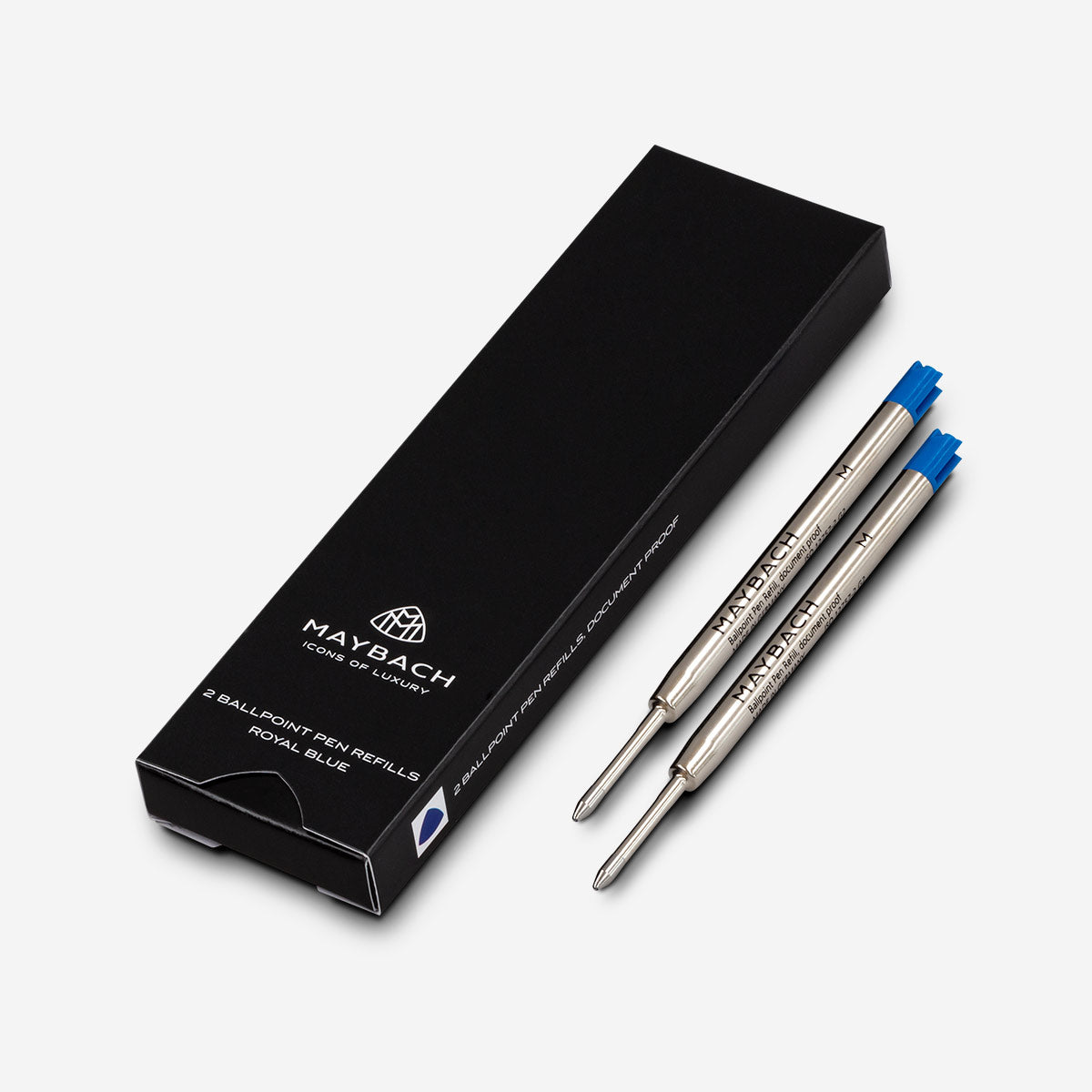 Maybach Kugelschreibermine 2er Pack, Royal Blue