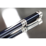Maybach Füller The Peak I Lustrous - Platinum, 18Kt, Nautical Blue Lacquer