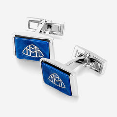 Maybach Manschettenknöpfe The Genius II Yacht blue