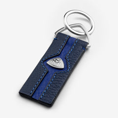 Maybach Schlüsselanhänger The Key Moment II Leder, Blue/Cobalt blue