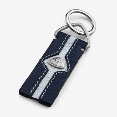 Maybach Schlüsselanhänger The Key Moment II Leder, Blue/White