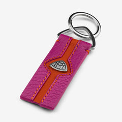 Maybach Schlüsselanhänger The Key Moment II Leder, Pink/Orange