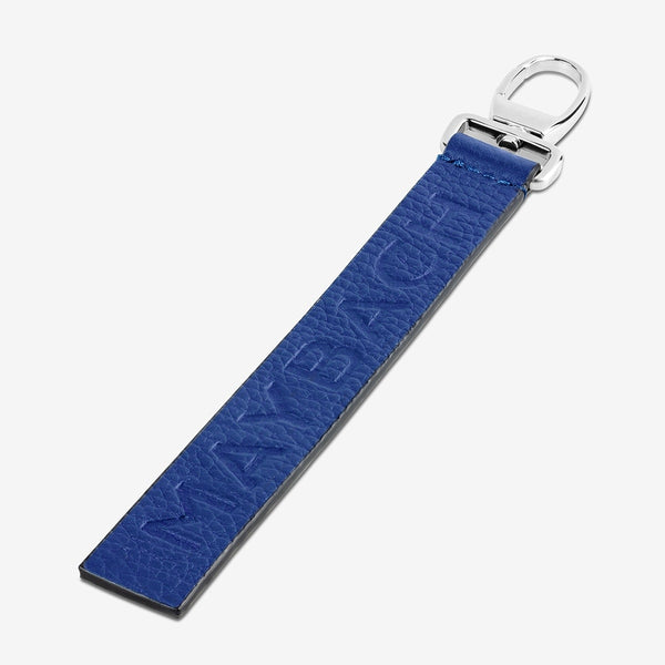 Maybach Schlüsselanhänger The Key Point II Leder, Cobalt blue