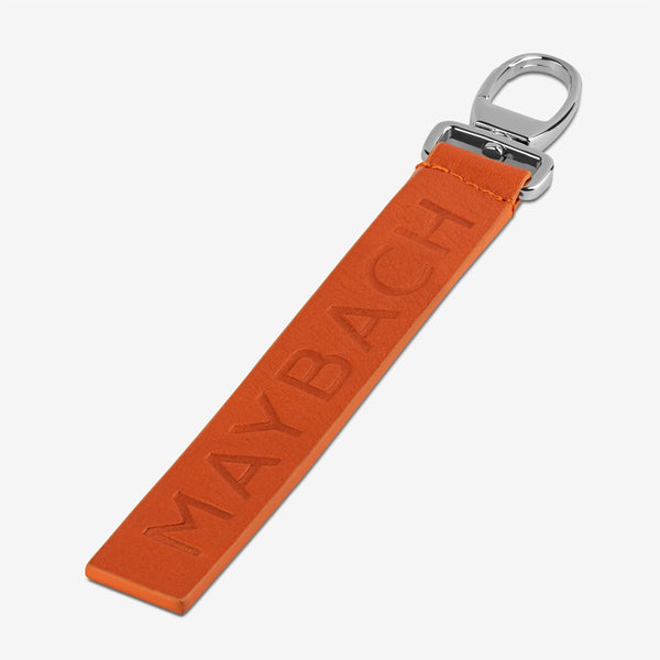 Maybach Schlüsselanhänger The Key Point II Leder, Orange