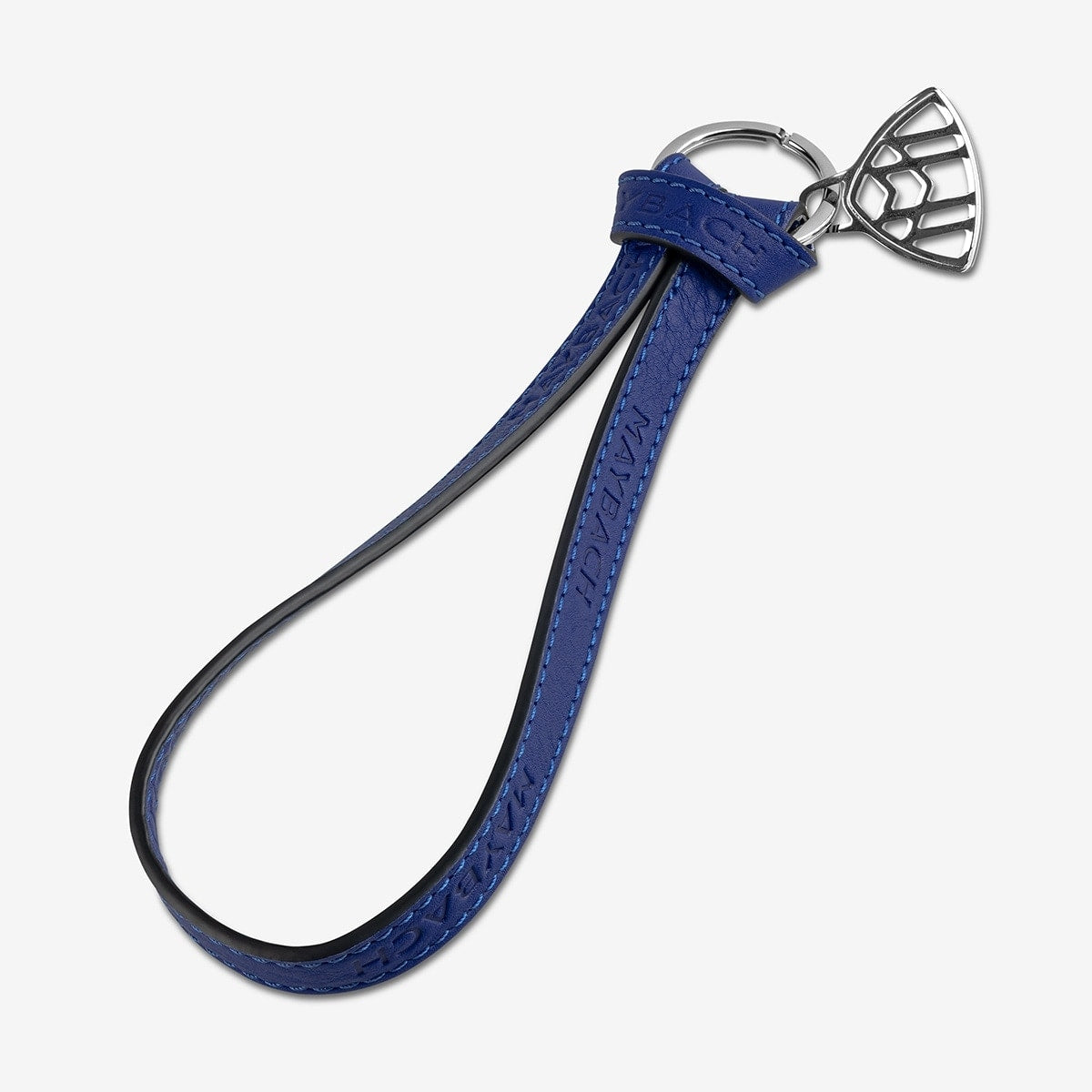 Porte-clés Maybach The Release II cuir, Vision blue