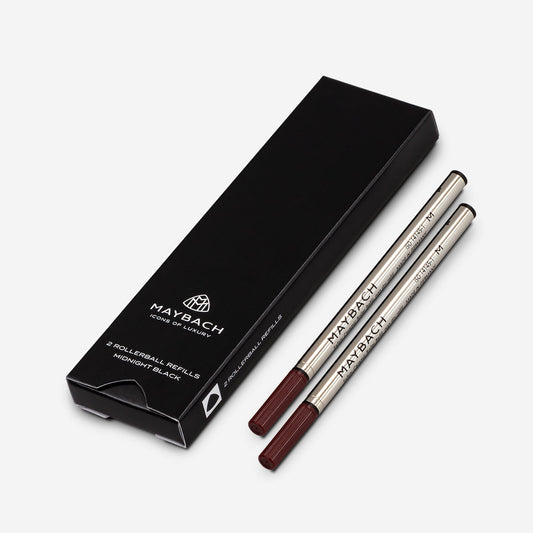 Maybach Rollerball Refill 2-Pack, Midnight Black