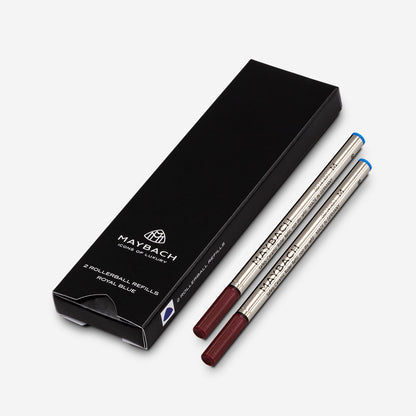 Maybach Tintenrollermine 2er Pack, Royal Blue