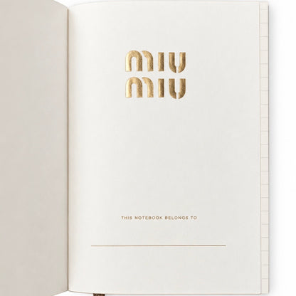 Versace Notebook, A5, Greca Signature