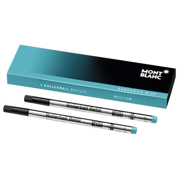 Montblanc, Tintenrollermine, 2x, Barbados Blue