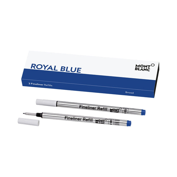 Montblanc, Finelinermine, 2x, Royal Blue