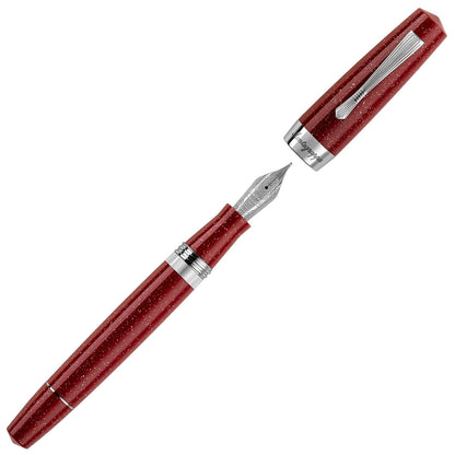 Montegrappa Fountain Pen Elmo 02 Plus, Silver, Spice