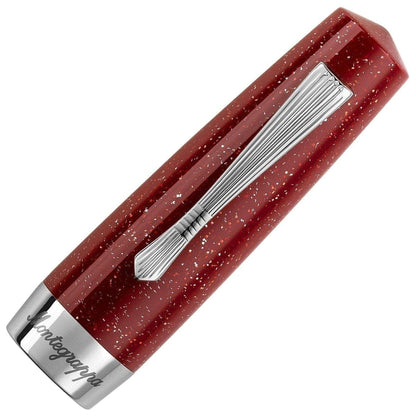 Montegrappa Fountain Pen Elmo 02 Plus, Silver, Spice