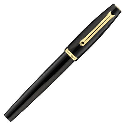 Montegrappa Fountain Pen Manager Yellow Gold, Black