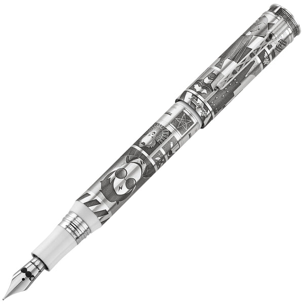 Montegrappa Füller, Warner Bros 100th Anniversary 18Kt, grau - 1