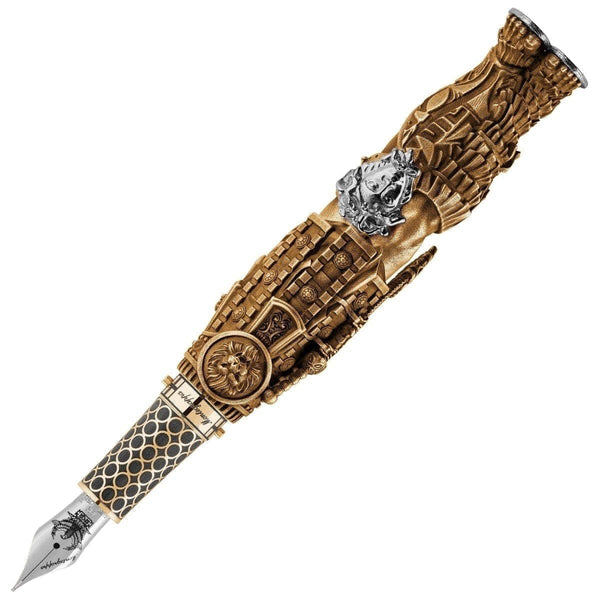 Montegrappa Füller, Gladiator Warriors Series, Kolloseum (Rom) 18Kt, gold