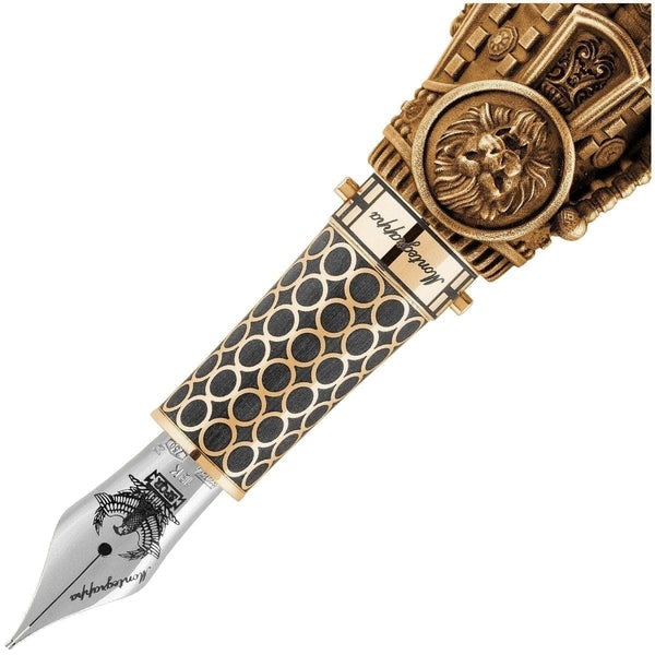 Montegrappa Füller, Gladiator Warriors Series, Kolloseum (Rom) 18Kt, gold