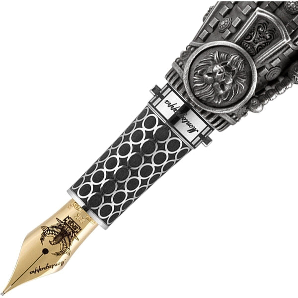 Montegrappa Füller, Gladiator Warriors Series, Kolloseum (Rom) 18Kt, silber - 7