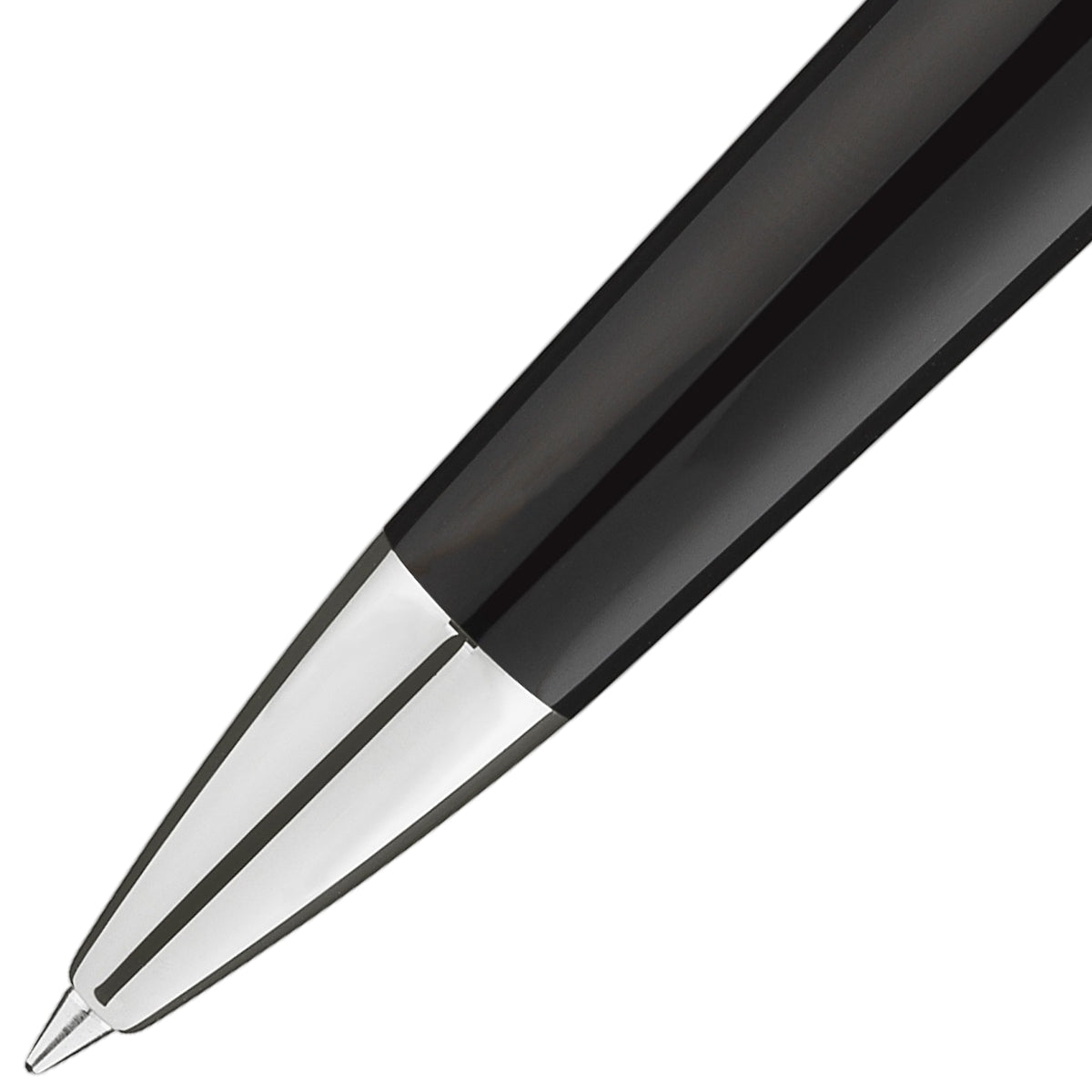 Montegrappa Manager Steel Ballpoint Pen, Black
