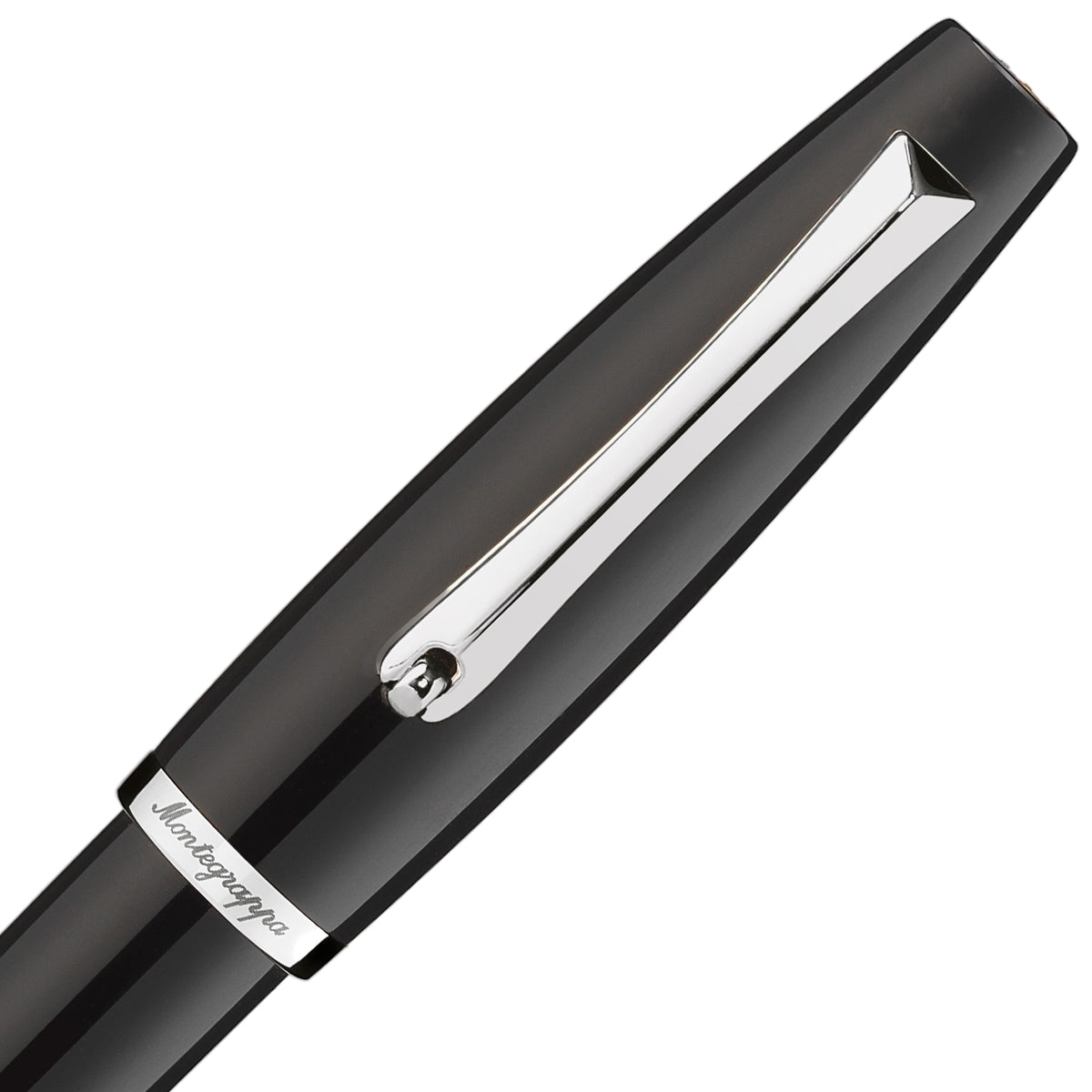 Montegrappa Manager Steel Ballpoint Pen, Black