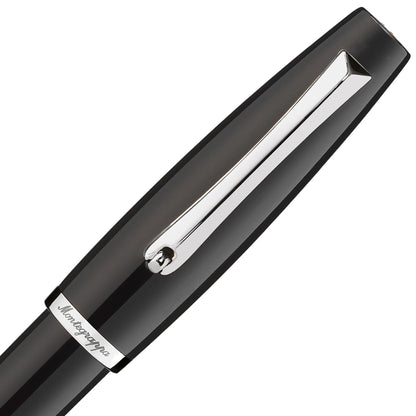 Montegrappa Manager Steel Ballpoint Pen, Black