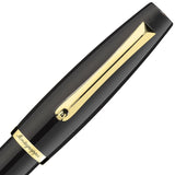 Montegrappa Kugelschreiber Manager Yellow Gold, schwarz