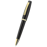 Montegrappa Kugelschreiber Manager Yellow Gold, schwarz