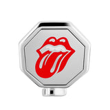 Montegrappa, Tintenroller, Rolling Stones Legacy 1962, Scarlet - Kiss Logo Kappe oben
