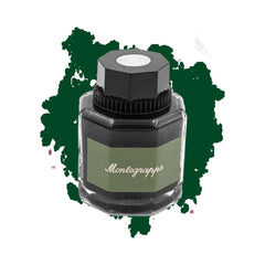 Montegrappa, Tintenglas, grüne Packung, 50ml, Dark Green