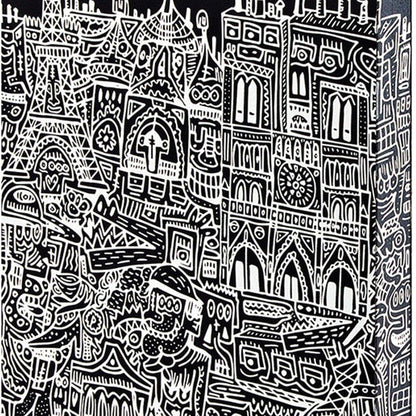 Nuuna, Notebook Graphic L, Paris A5 dotted
