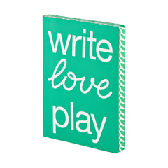 Nuuna, Notizbuch Graphic L, Write Love Play A5 dotted